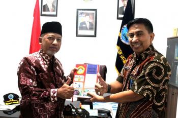Ketua DPD LDII Gresik audiensi dengan Kepala BNN Kabupaten Gresik