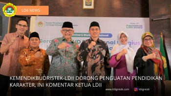 Kemendikbudristek-LDII Dorong Penguatan Pendidikan Karakter, Ini Komentar Ketua LDII