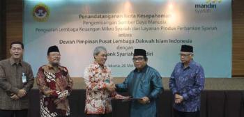 LDII dan Bank Mandiri Syariah Galakkan Ekonomi Syariah