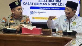 Kasat Binmas Baru Polres Gresik Silaturahim ke DPD LDII Gresik, Perkuat Sinergi dan Kerukunan Umat