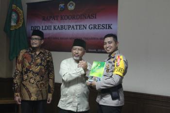 DPD LDII Gresik bersinergi dengan Polres Gresik dalam mencegah aksi teror