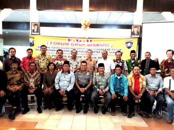 LDII Hadiri FGD Polres Gresik