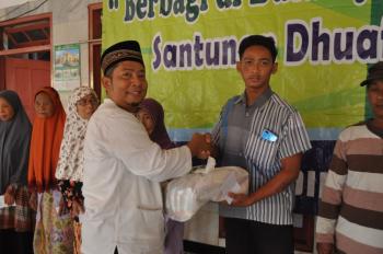 LDII Wringinanom Santuni Dhuafa dan Yatim Piatu