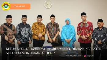 Ketua DPD LDII Kabupaten Gresik : 