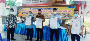 Ketua PC LDII Balong Panggang Hadiri Rapat Koordinasi Pengendalian Covid-19