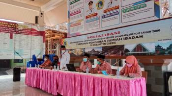 Ketua PC LDII Balongpanggang Hadiri Undangan Sosialisasi Bersama Forkopimcam Balongpanggang