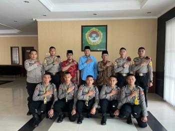 Ketua LDII Gresik Terima Kunjungan Taruna Akpol di Kantor LDII
