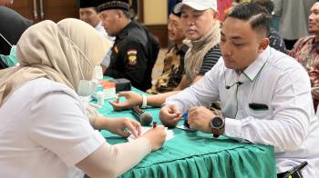 LDII Jatim dan Dinkes Jatim Launching Cek Kesehatan Gratis Serentak, Gresik Jadi Studio Utama