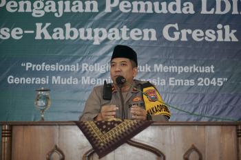 Wakapolres Gresik Apresiasi Pengajian Pemuda LDII, Calon Pemimpin Masa Depan