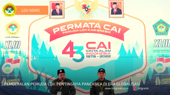 Pembekalan Pemuda LDII Pentingnya Pancasila di Era Globalisasi